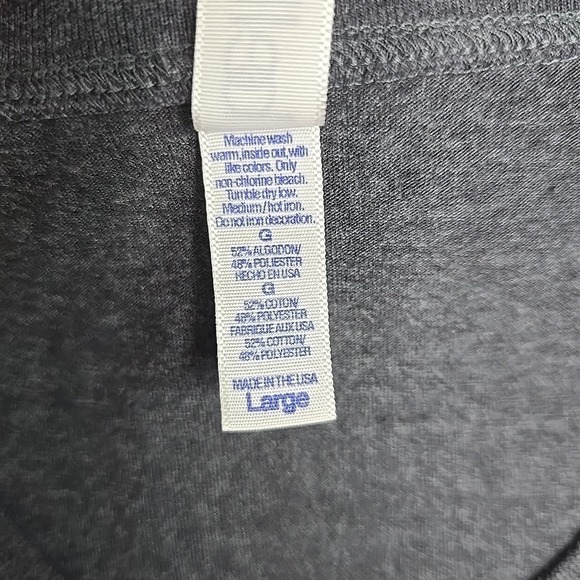 Jack Daniels Tennessee Honey 'Keeper' V-Neck T-Shirt Gray Size Large Promotional - Picture 4 of 9